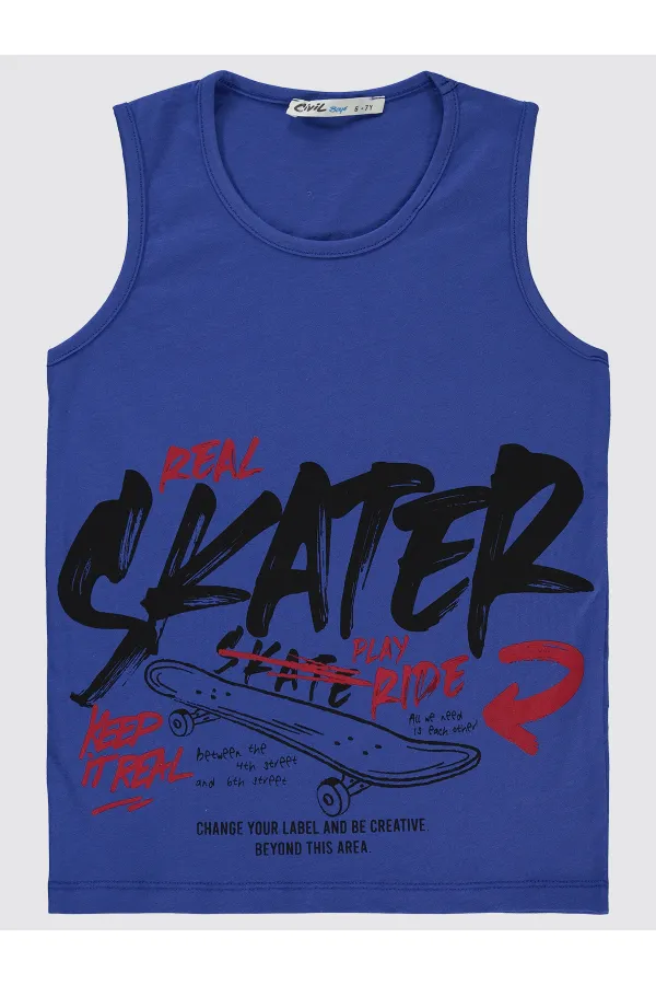 T-shirt garçon 6-9 ans Saks - Emballage