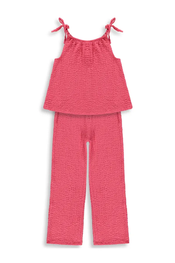 Kız Çocuk Takım 6-9 Yaş Nar - Paket