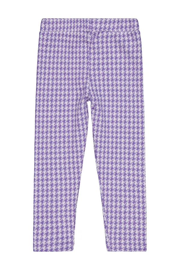 Girls' Leggings Km 10-13 Years Purple - Package