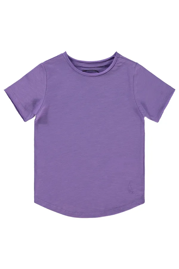 Boys T-Shirt 2-5 Years Old Dark Lilac - Package