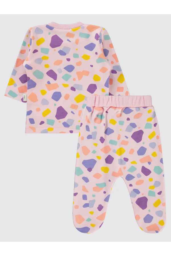 Baby Pajama Set 0-24 Months Pink - Package