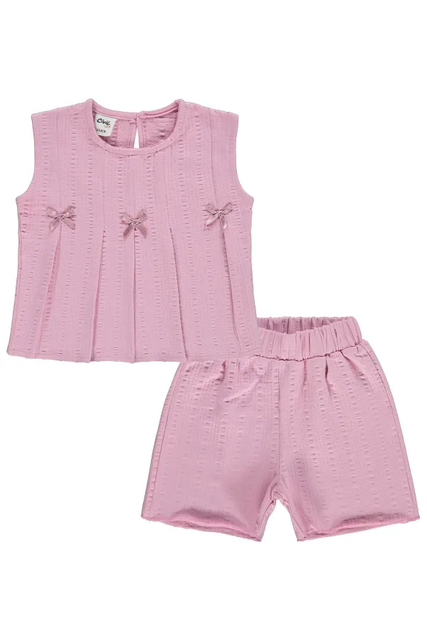 Ensemble bébé 0-24 mois rose pâle - Emballage