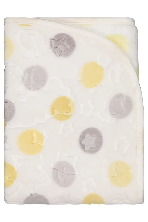 Bebek Battaniye ve Kundak 0-24 Ay Krem - Paket