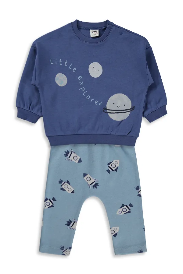 Coffret bébé 0-24 mois Indigo - Emballage