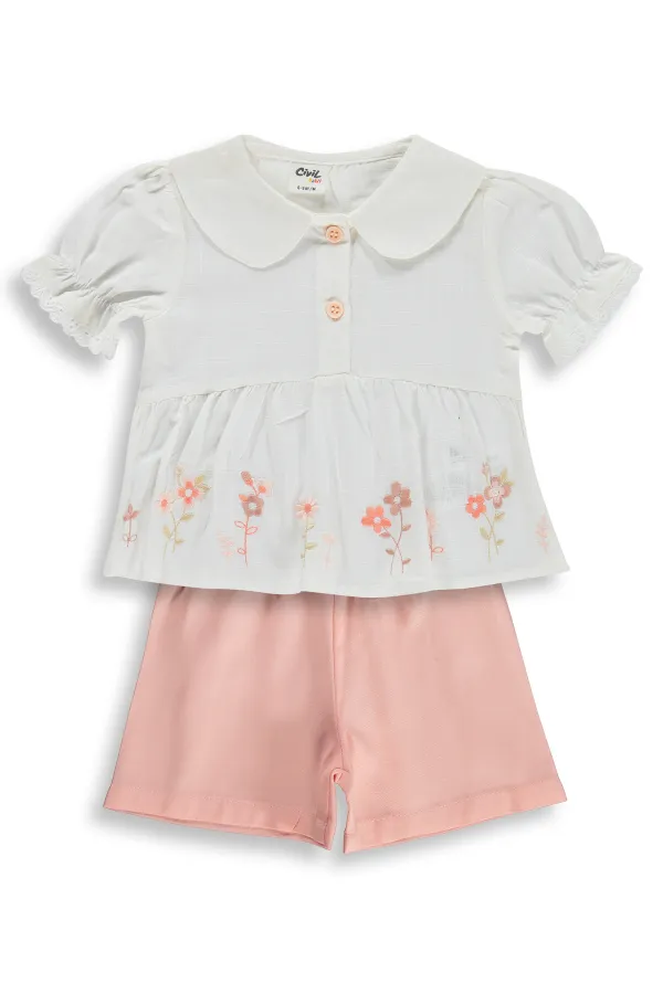 Ensemble bébé 0-24 mois, blanc cassé - Emballage