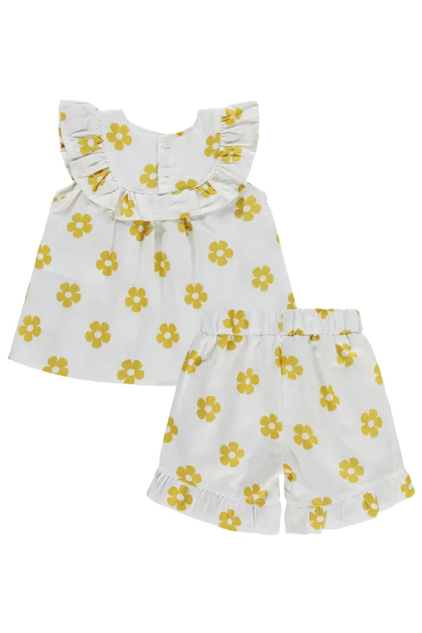 Baby Outfit 0-24 Months Soft Mustard - Pack