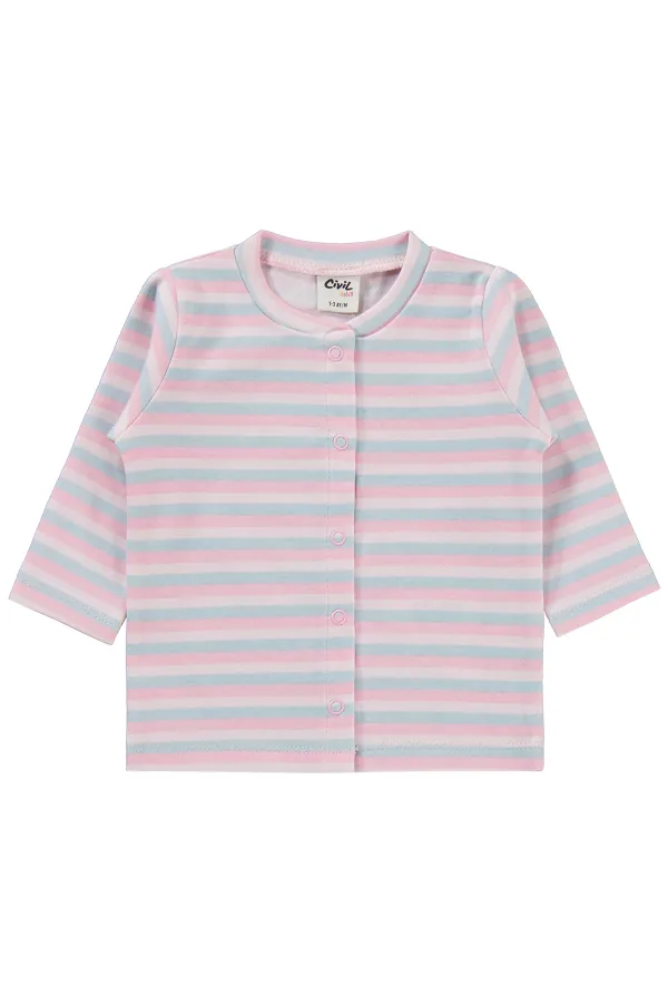 Bebek Pijama Takımı 0-24 Ay Ekru - Paket