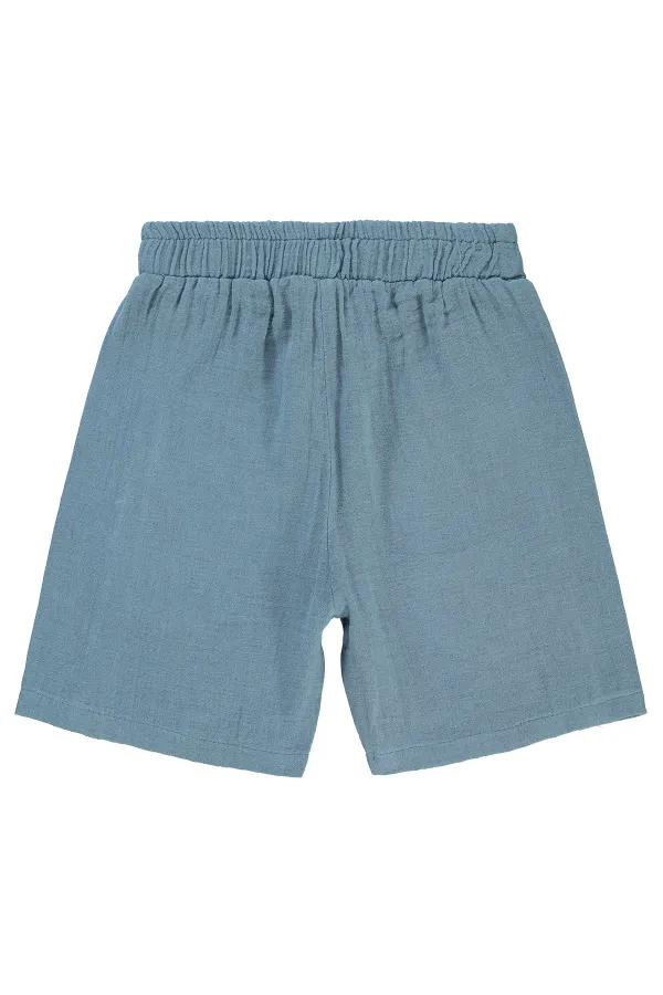 Shorty garçon 6-9 ans indigo - Paquet