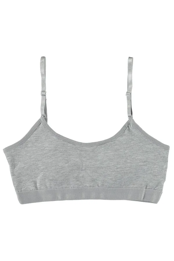 Bustier gris pour fille de 2 à 9 ans - Emballage