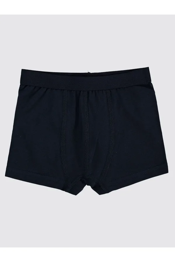 Boy Boxer 2-9 Years Old Saxe-Navy Blue - Package