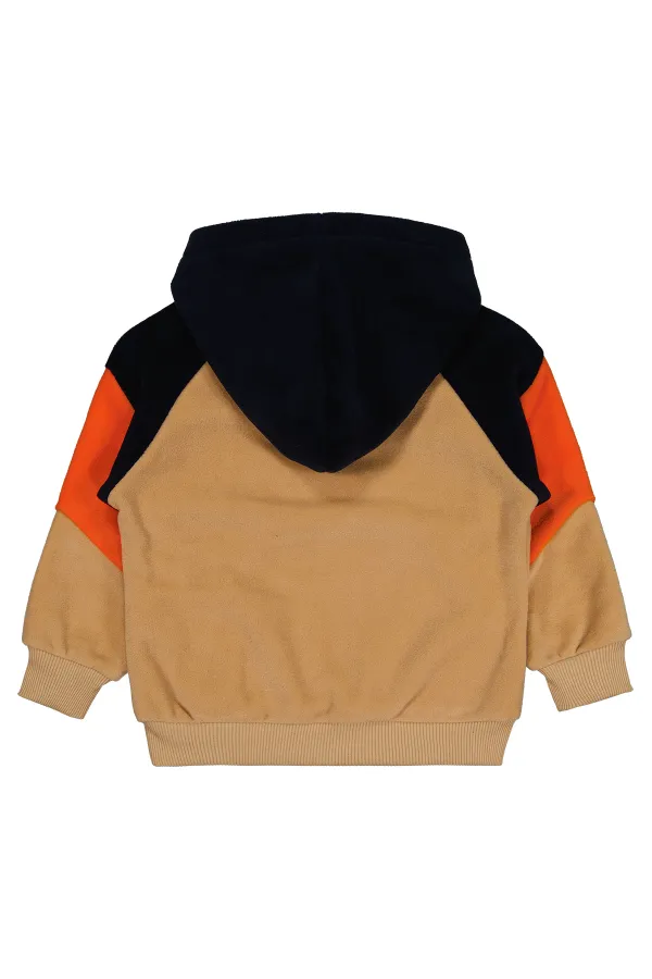 Sweat-shirt garçon 2-5 ans couleur pierre - Lot