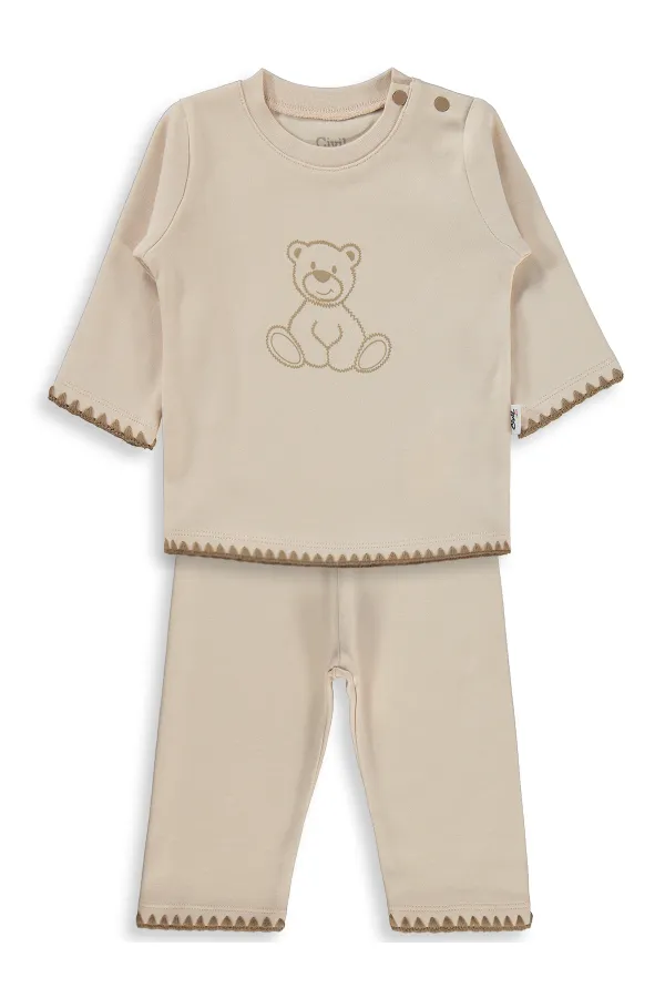 Bebek Takım 0-24 Ay FilDişi - Paket