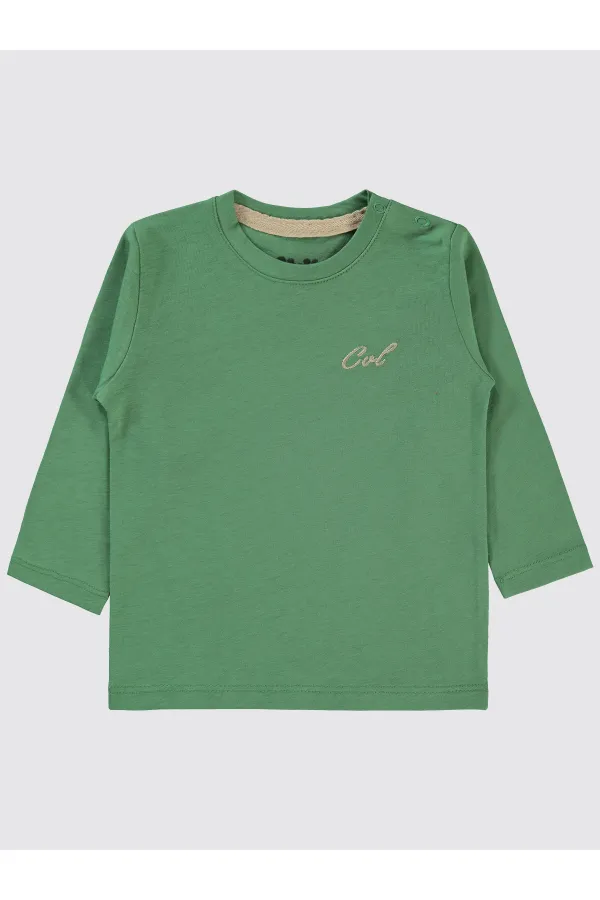 Sweat-shirt bébé 0-24 mois kaki - Emballage