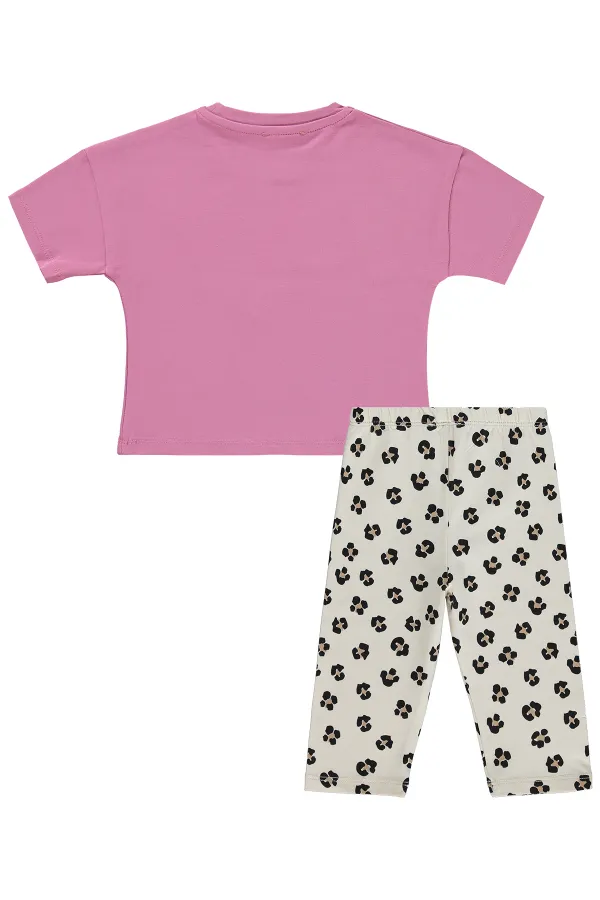 Ensemble pour fille 2-5 ans rose pâle - Emballage