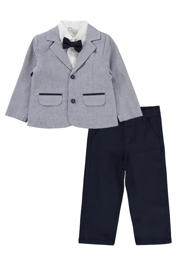 Ensemble d'équipe pour garçons de 2 à 5 ans, bleu marine - Pack