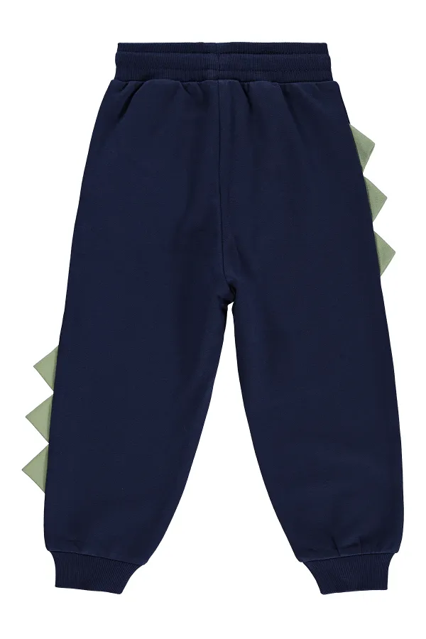 Pantalon de survêtement garçon, 2-5 ans, bleu marine - Lot