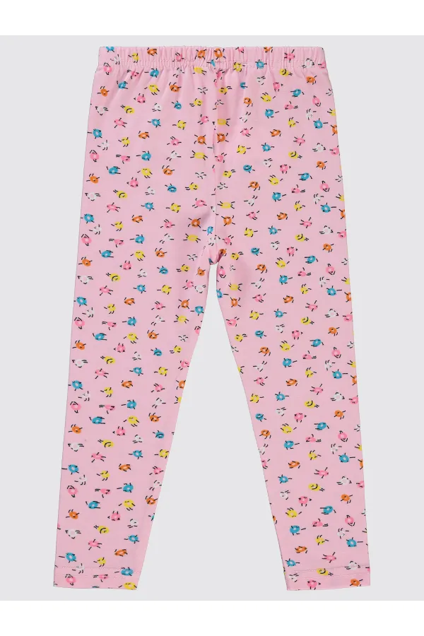 Girl's Tights 2-5 Years Pink - Package