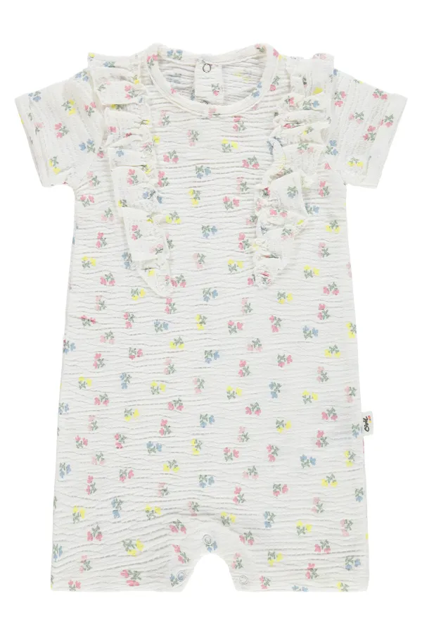 Barboteuse bébé 0-24 mois, écru - Emballage