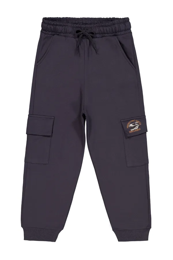 Bas de survêtement garçon 10-13 ans anthracite - Lot