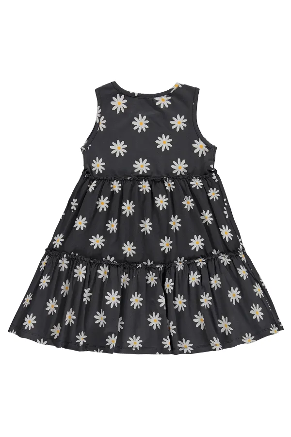 Girls' Jumpsuit and Dress, Ages 6-9, Anthracite - Package