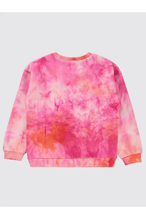 Kız Çocuk Sweatshirt 6-9 Yaş Pembe - Paket