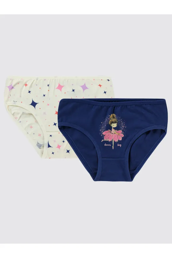 Culottes standard pour fille - Paquet