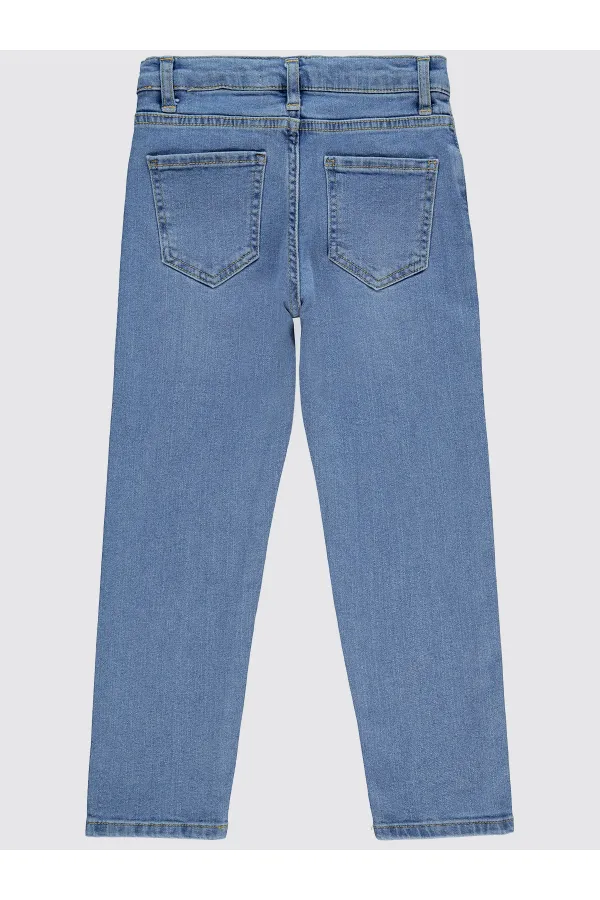 6-9 Yaş Erkek Pantolonu Açık Mavi - Paket Civil