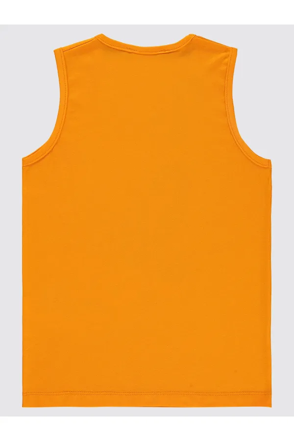 Boys T-Shirt 6-9 Years Old Light Orange - Package