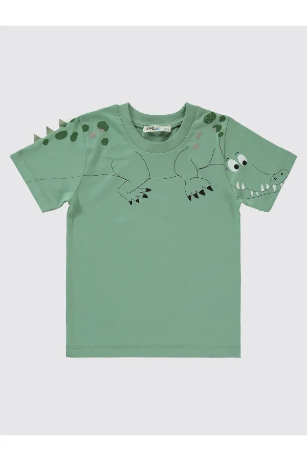 Erkek Çocuk Takım 2-5 Yaş Soft Haki - Paket