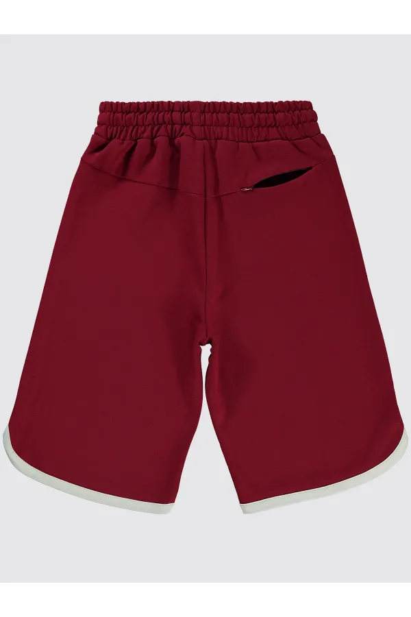 Erkek Çocuk Kapri 10-13 Yaş Bordo - Paket