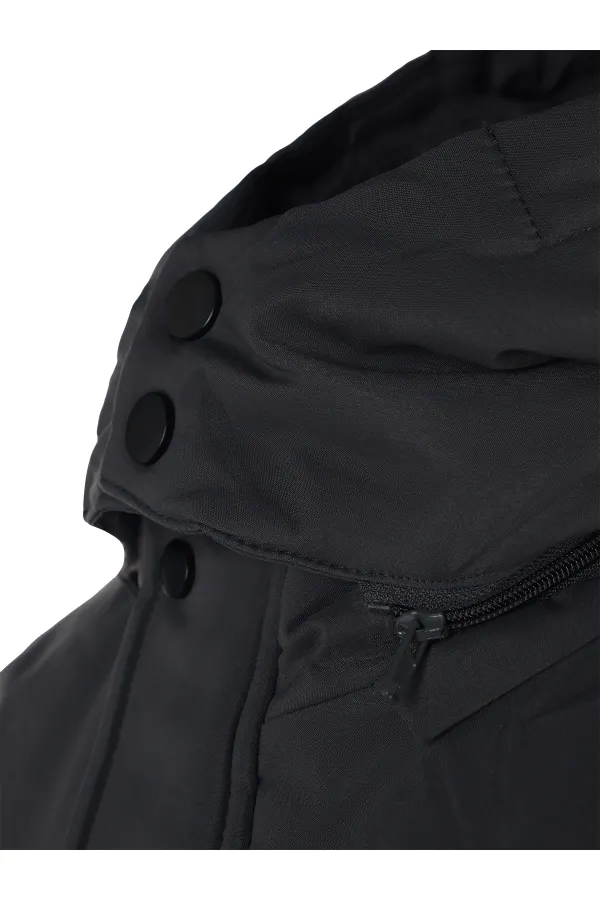 Erkek Çocuk Mont 10-13 Yaş Antrasit - Paket