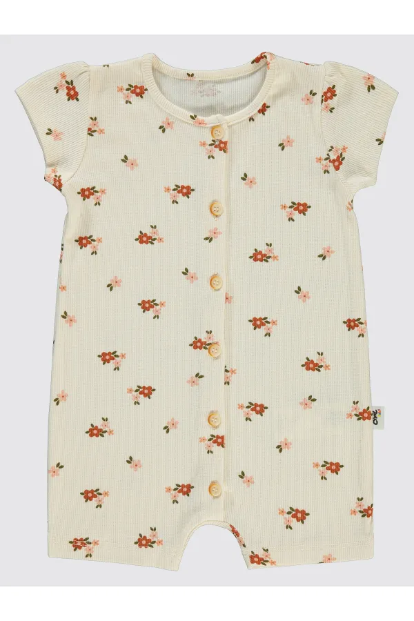 Grenouillères bébé 0-24 mois ivoire - Lot