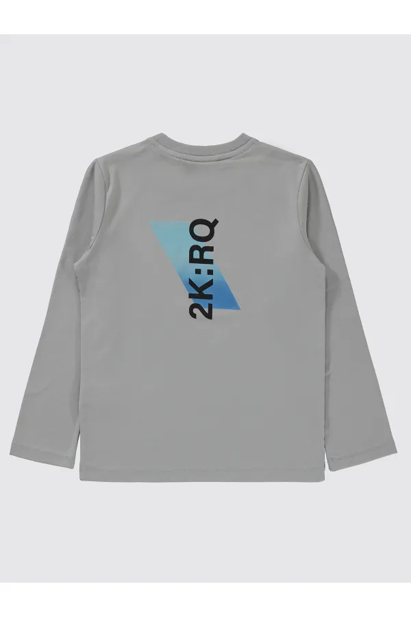 Sweat-shirt garçon 6-9 ans Gris - Lot