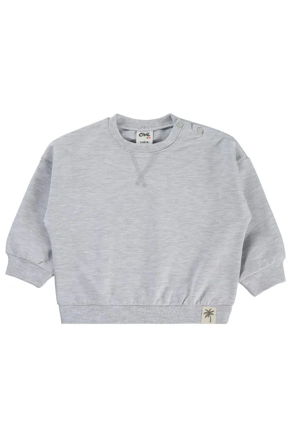 Bebek Sweatshirt 0-24 Ay Karmelanj - Paket