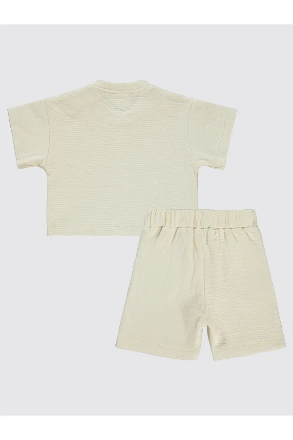 Bebek Takım 0-24 Ay Bej - Paket