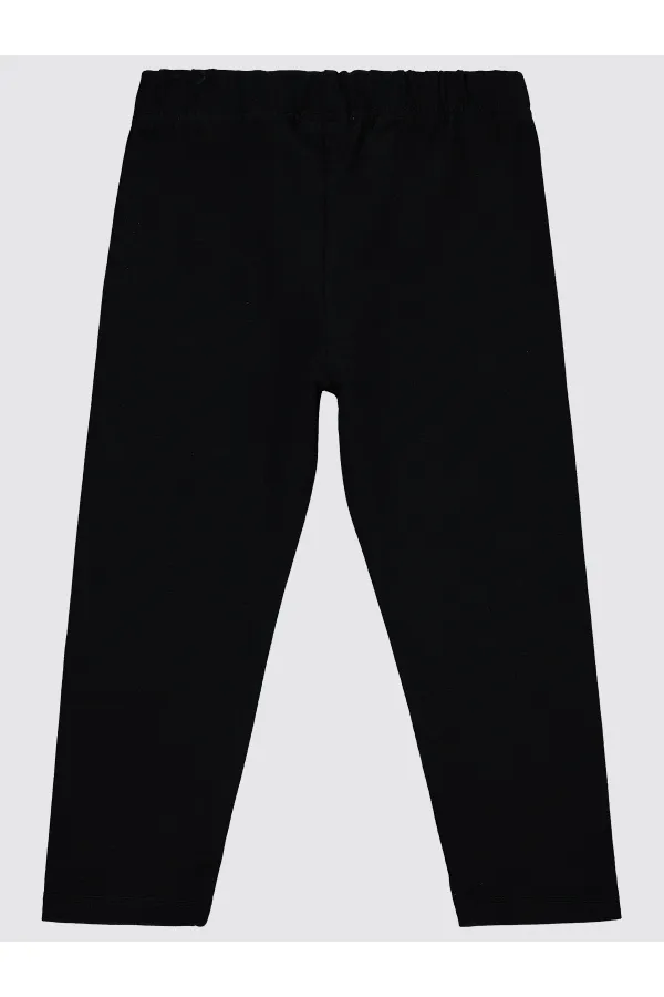 Girls' Tights 2-5 Years Old Black - Pack