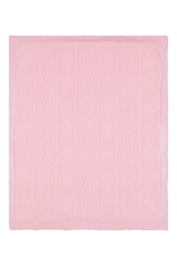 Couverture et lange pour bébé 0-24 mois rose - Emballage