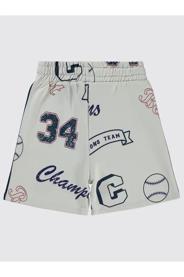 Erkek Çocuk Şort 6-9 Yaş Lacivert - Paket