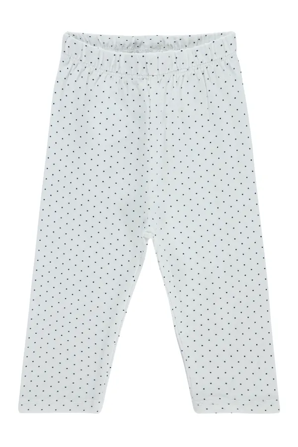 Baby Leggings 0-24 Months, Off-White - Pack