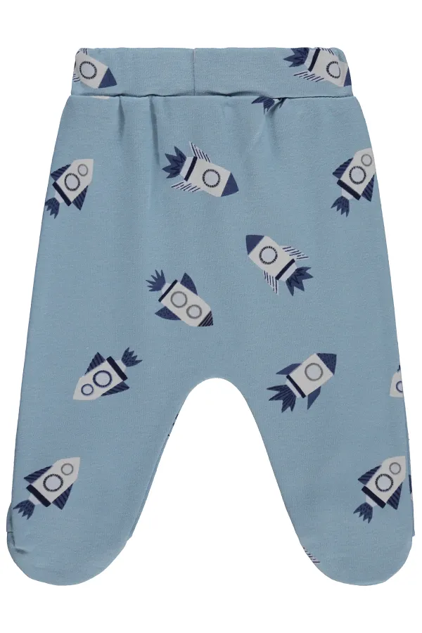 Bebek Tek Alt Bebe 0-24 Ay Buz Mavi - Paket