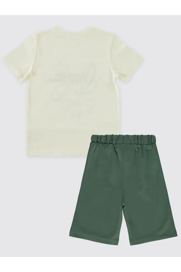 Boys Suit 6-9 Years Khaki - Package