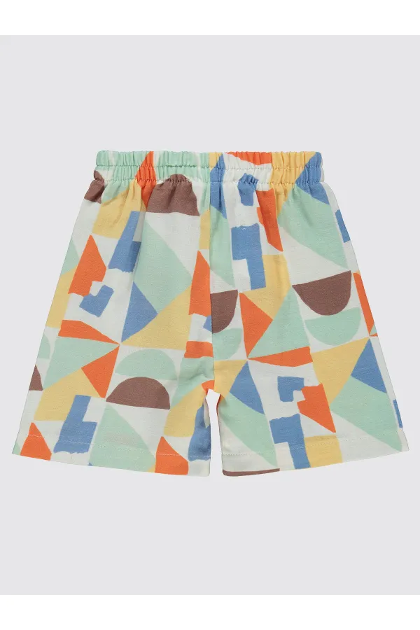 Shorty garçon 2-5 ans écru - Paquet