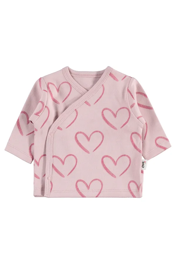 Bebek Zıbın Takımları 0-24 Ay Pastel Pembe - Paket