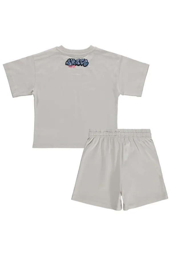 Boys' Team Set 2-5 Years Dark Stone Color - Package Boys' Team Set 2-5 Years Dark Stone Color - Package