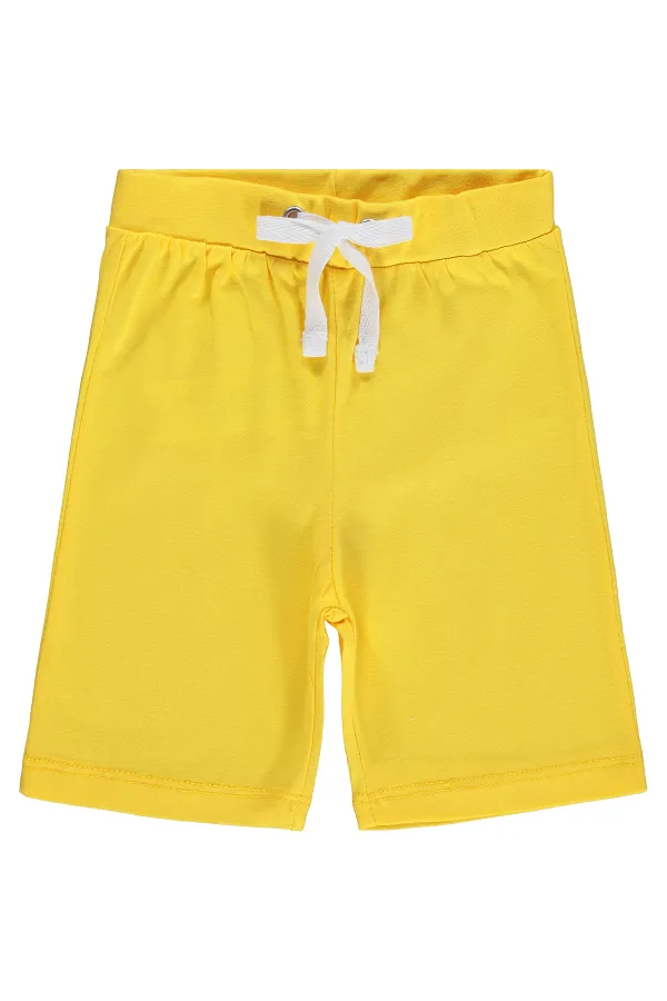Pantalon Capri bébé 0-24 mois jaune pastel - Emballage