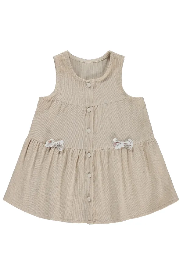 Combinaison et robe pour filles, 2-5 ans, beige - Emballage