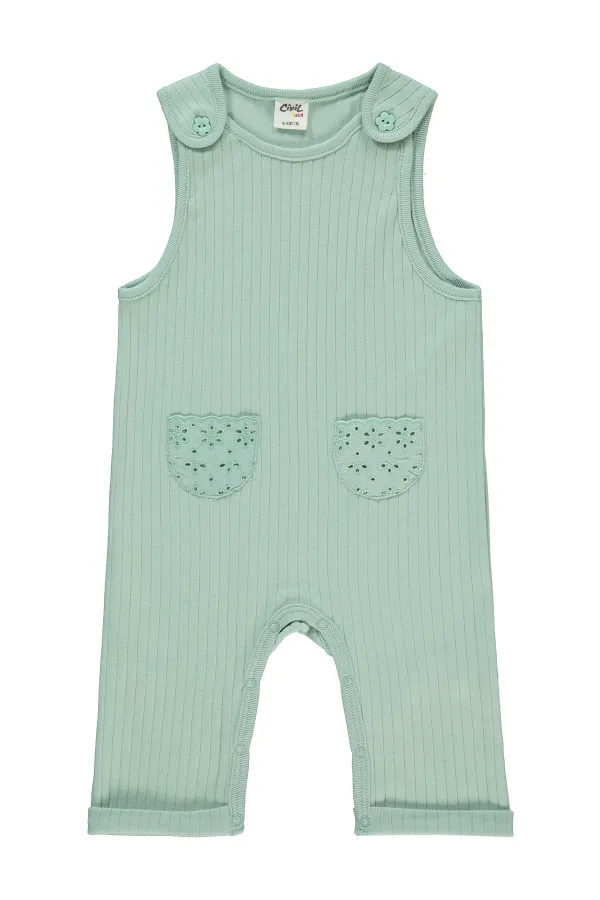 Couchette pour bébé 0-24 mois Vert amande - Emballage