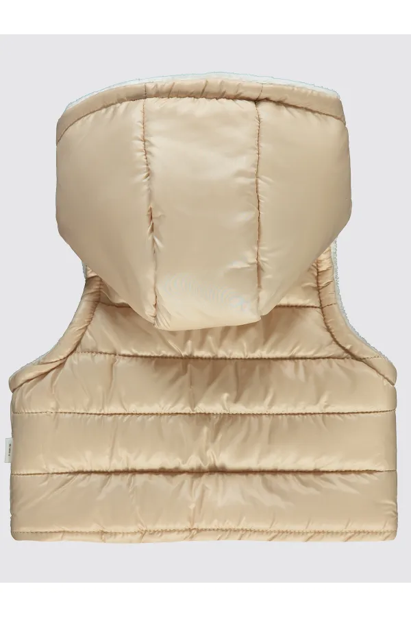 Bebek Yelek 0-24 Ay Sütlükahve - Paket