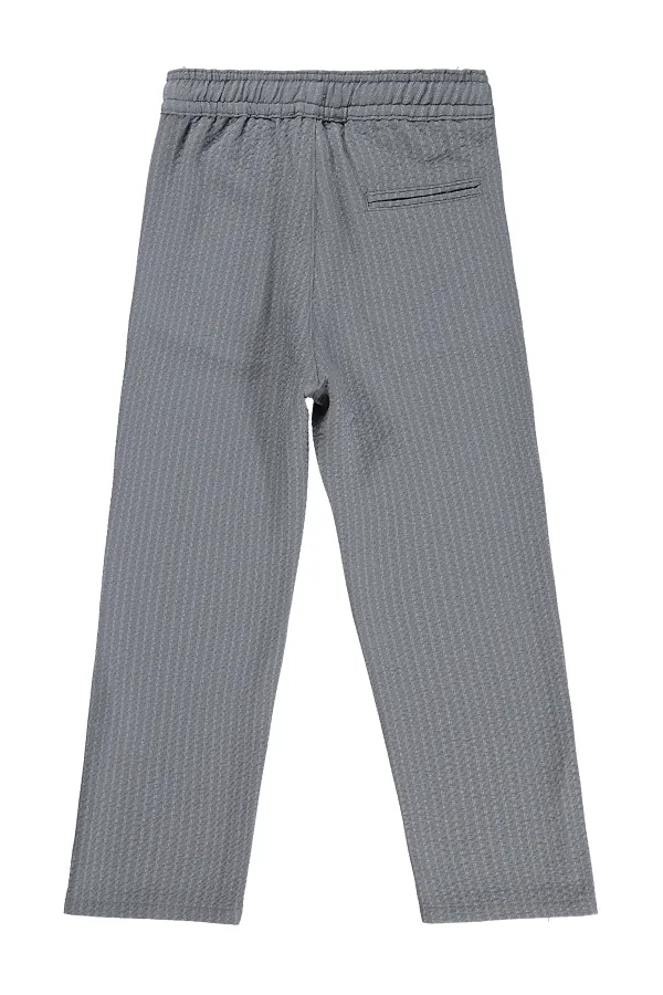 Pantalons pour garçons, 6-9 ans, gris - Lot