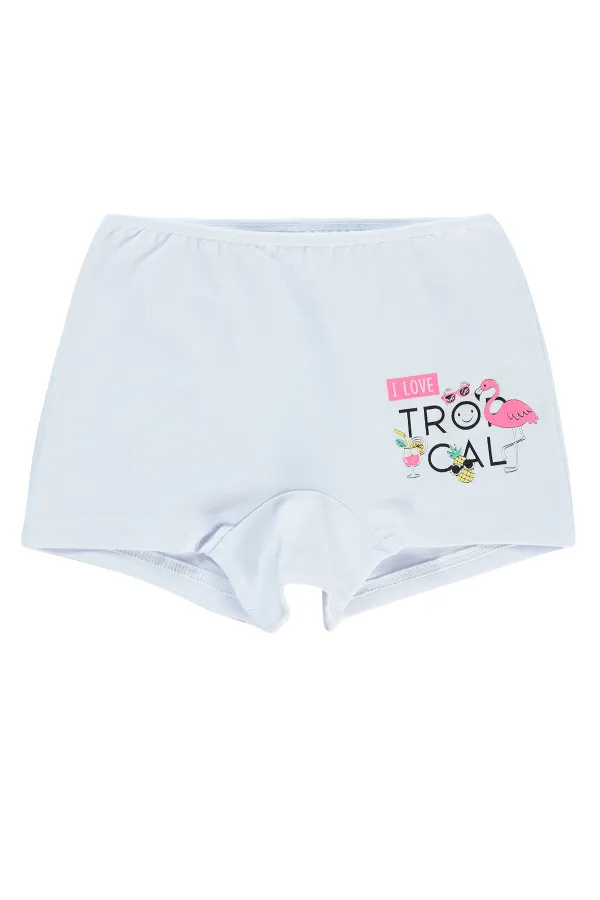 Kız Çocuk Boxer 2-9 Yaş Standart - Paket